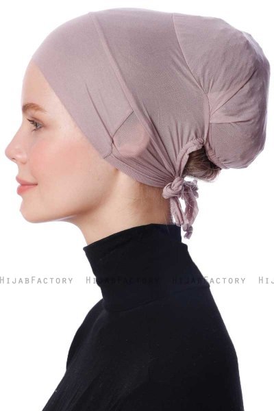Azra - Stone Grey Parizien Underscarf - Ecardin