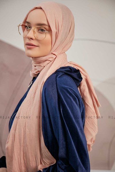 Serap - Salmon Bamboo Crash Hijab