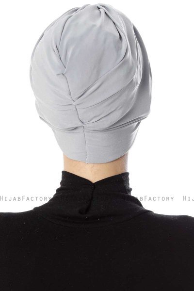 Bahar - Light Grey Turban