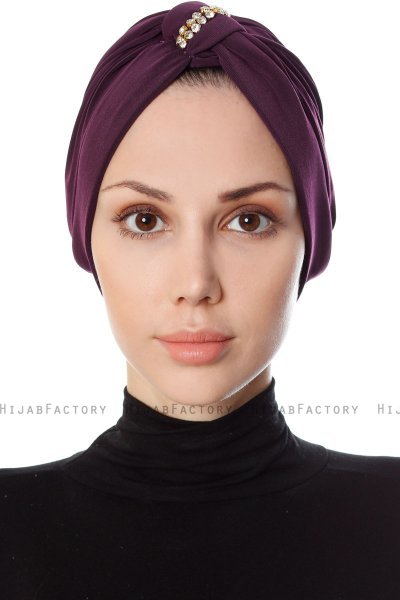 Bahar - Plum Turban