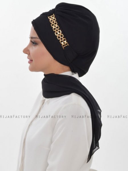 Beatrice Svart Turban Ayse Turban 320901c