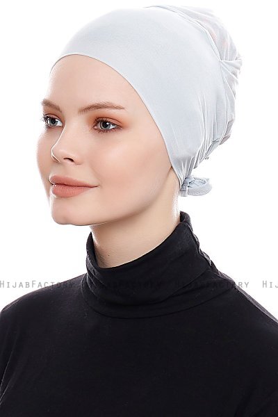 Belgin - Light Gray Parizien XXL Underscarf - Ecardin
