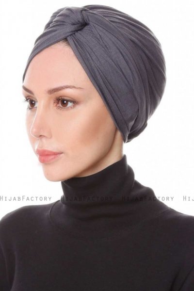 Belinay Mörkgrå Turban Ecardin 201827b