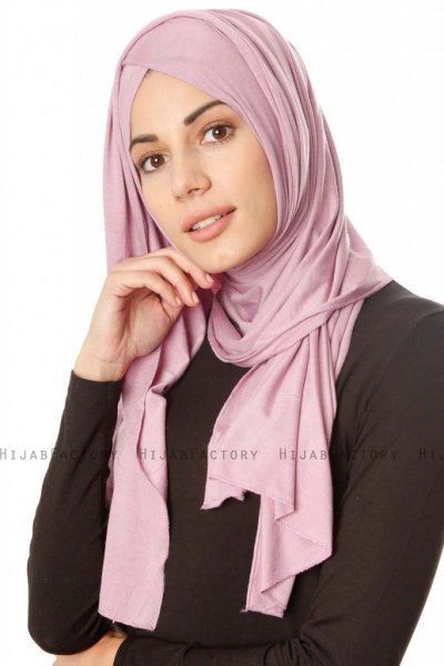 Betul - Purple 1X Jersey Hijab - Ecardin