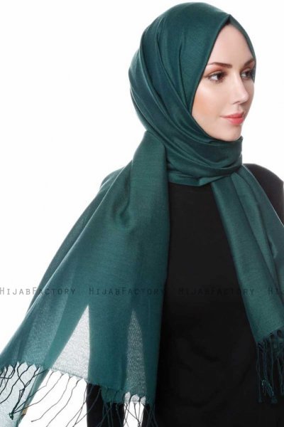 Buse Mörkgrön Hijab Sehr-i Sal 400124d