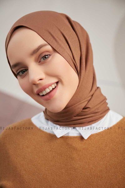 Ceyda - Light Brown Cazz Hijab