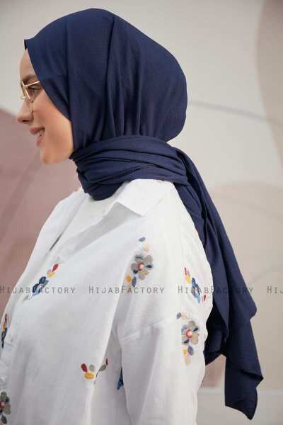 Ceyda - Navy Blue Cazz Hijab
