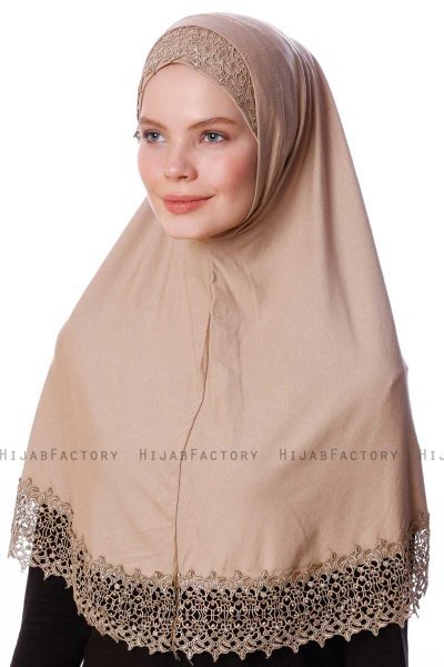 Ceylan - Beige Al Amira Hijab - Altobeh