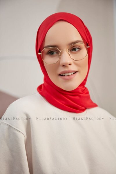 Silky Plain - Red Hijab