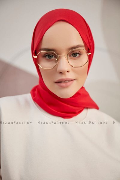 Silky Plain - Red Hijab