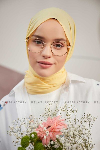 Silky Plain - Yellow Hijab