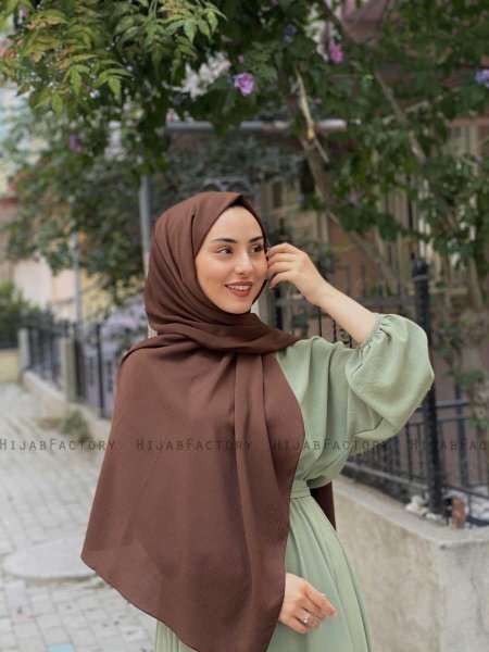 Daliya - Brown Jazz Hijab - Mirach