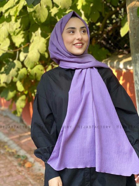 Daliya - Purple Jazz Hijab - Mirach
