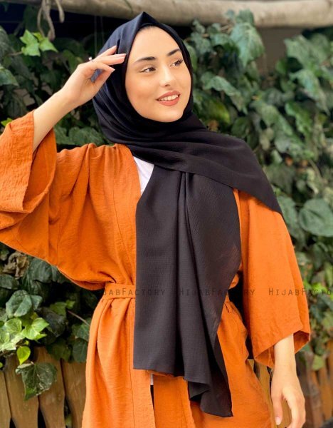 Daliya - Black Jazz Hijab - Mirach