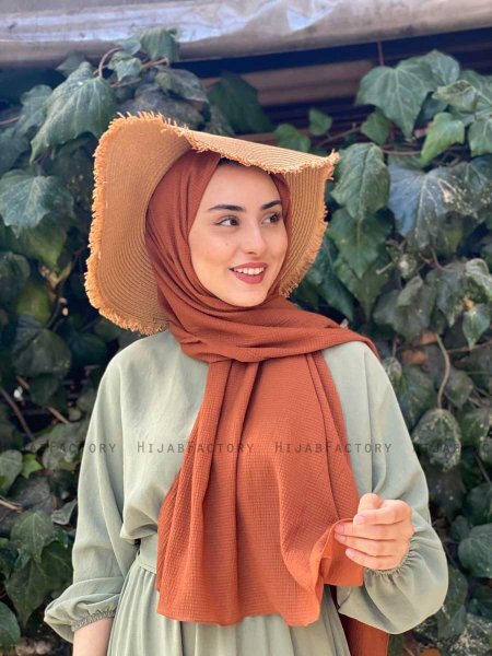 Daliya - Brick Red Jazz Hijab - Mirach