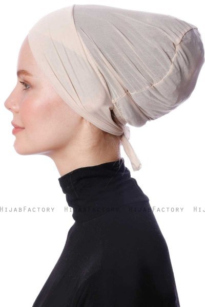 Defne - Beige Parizien Underscarf - Ecardin