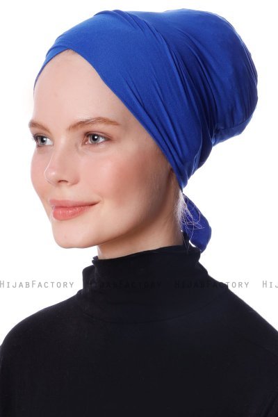 Defne - Blue Parizien Underscarf - Ecardin