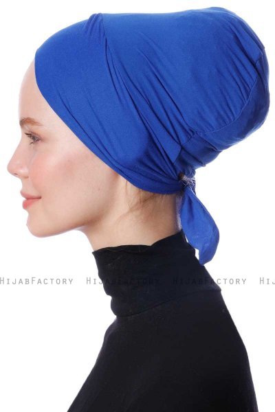 Defne - Blue Parizien Underscarf - Ecardin