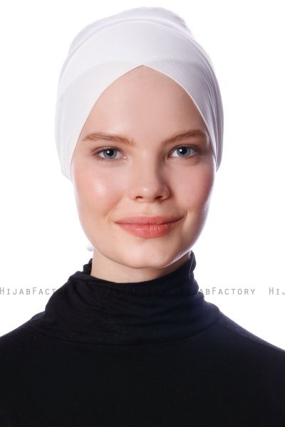 Defne - Creme Parizien Underscarf - Ecardin