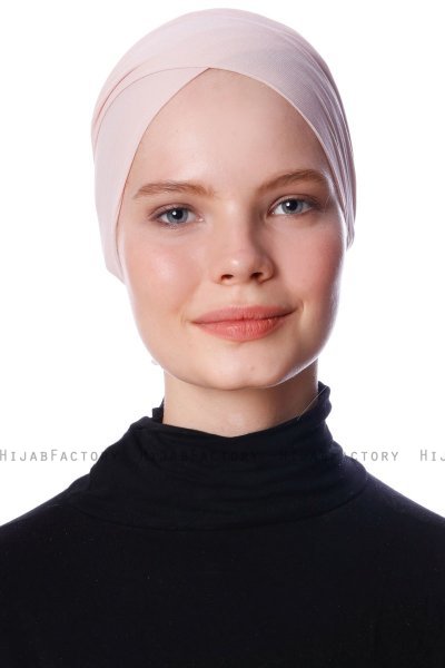 Defne - Dusty Pink Parizien Underscarf - Ecardin