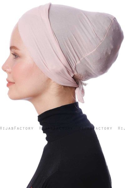 Defne - Dusty Pink Parizien Underscarf - Ecardin