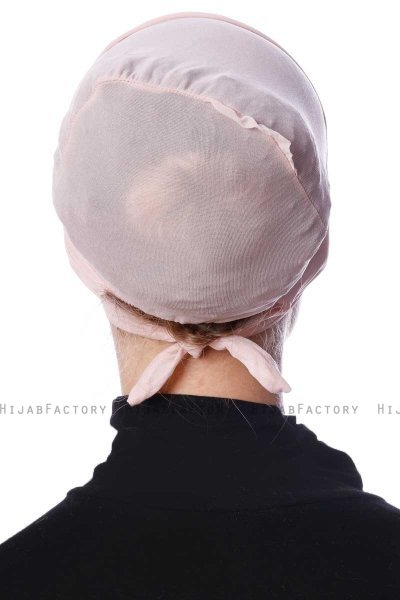 Defne - Dusty Pink Parizien Underscarf - Ecardin