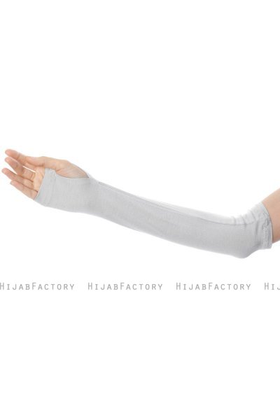 Derin - Light Grey Neckcover & Arm Sleeves