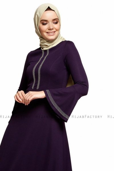 Deste - Purple Dress - Miss Halima