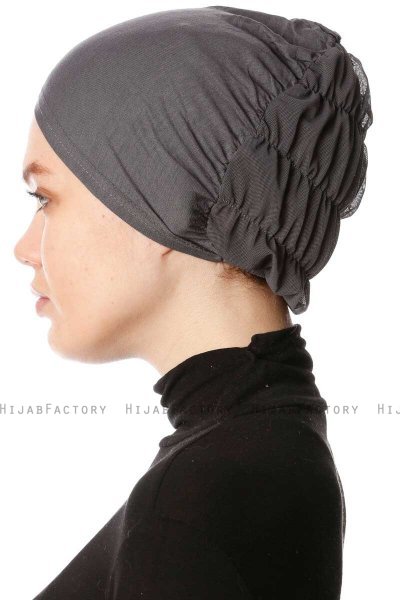 Dilara - Anthracite Underscarf - Ecardin