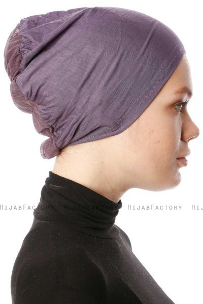 Dilara - Purple Underscarf - Ecardin