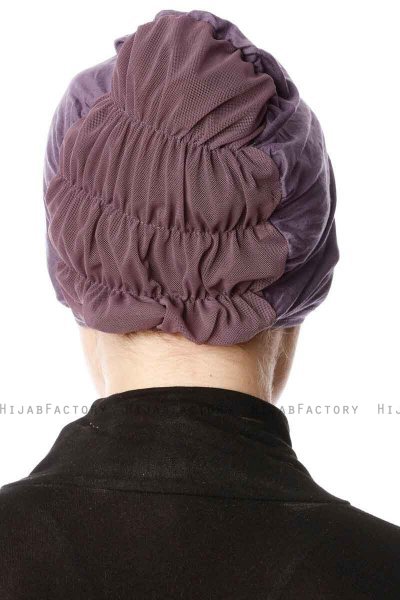 Dilara - Purple Underscarf - Ecardin