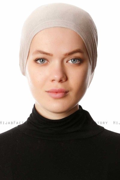 Dilara - Light Taupe Underscarf - Ecardin