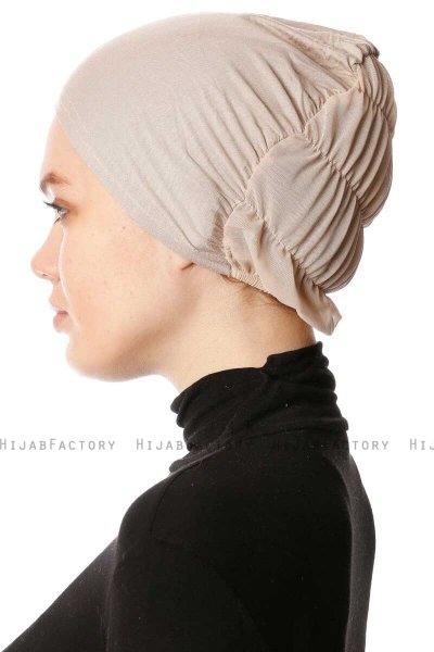 Dilara - Light Taupe Underscarf - Ecardin