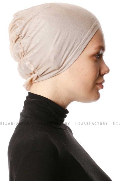 Dilara - Light Taupe Underscarf - Ecardin