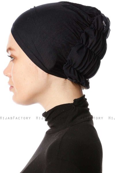 Dilara - Navy Blue Underscarf - Ecardin
