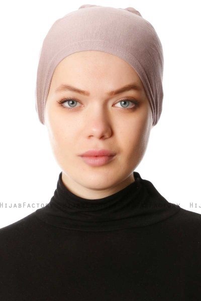 Dilara - Stone Grey Underscarf - Ecardin