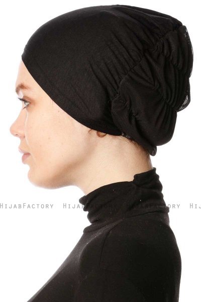 Dilara - Black Underscarf - Ecardin
