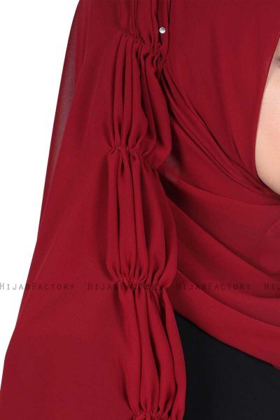 Disa - Bordeaux Practical Chiffon Hijab