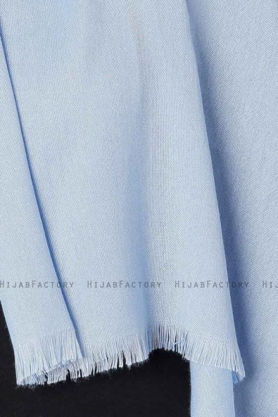 Ece Ljusblå Pashmina Hijab Sjal Halsduk 400053e