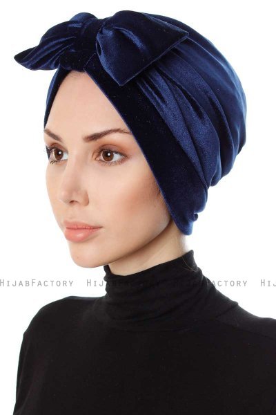 Ekin - Navy Blue Turban