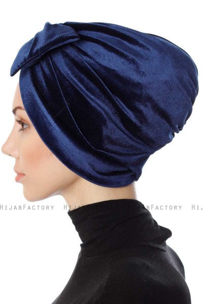 Ekin - Navy Blue Turban