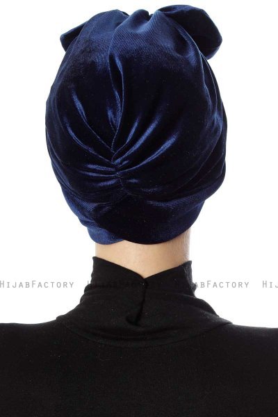 Ekin - Navy Blue Turban