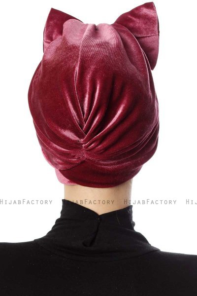 Ekin - Dark Pink Turban