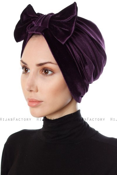 Ekin - Plum Turban