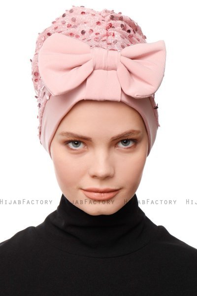 Enfleda - Dusty Pink Turban