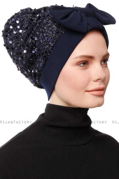 Enfleda - Navy Blue Turban