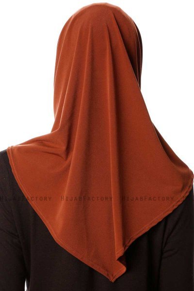 Esma - Brick Red Amira Hijab - Firdevs