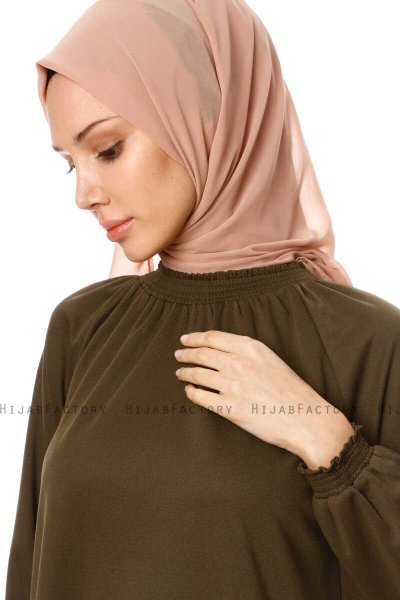Esra - Khaki Dress - Miss Halima