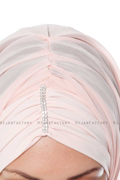 Evren - Dusty Pink Chiffon Hijab