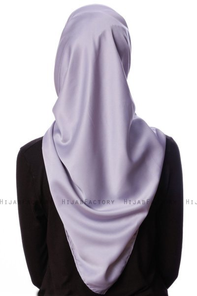 Eylul - Grey Square Rayon Hijab